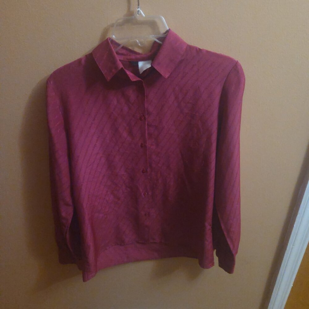Vintage Pierre Cardin Women's Blouse